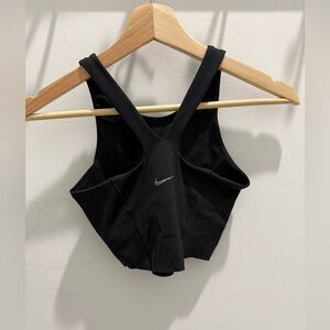 Women’s black Nike sports bra top, size xs